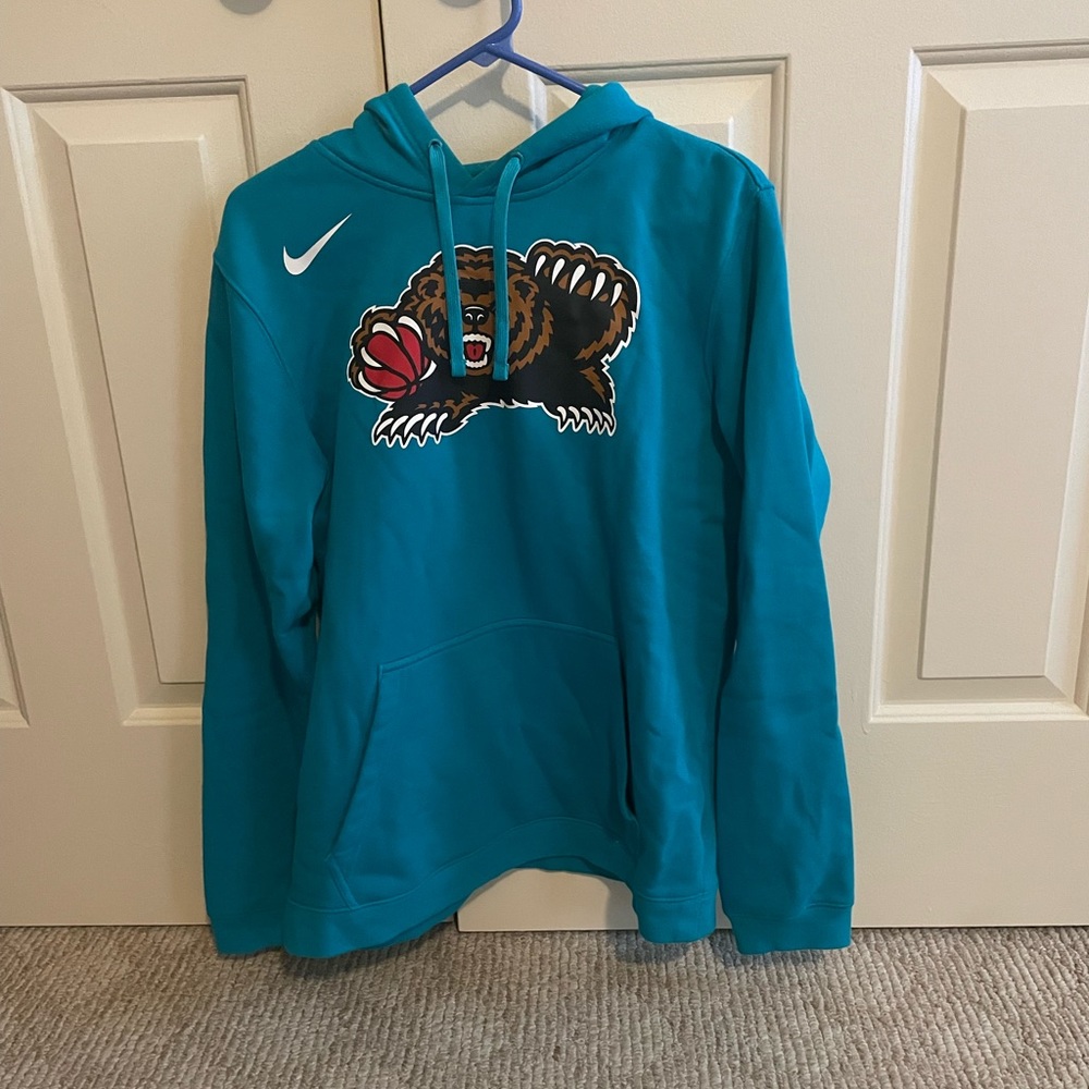 Nike Teal Memphis Grizzlies Hoodie Vancouver Medium
